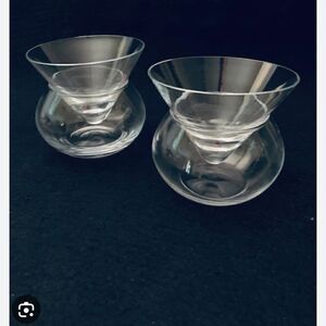 Paul Revere Martini Glasses (2) With Chillers